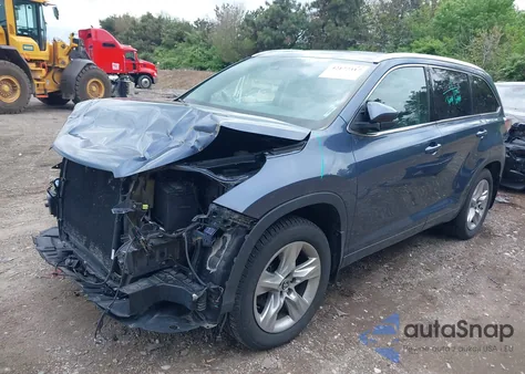 2016 Toyota Highlander Limited Platinum V6 из США, поврежденный, VIN 5TDDKRFHXGS250107